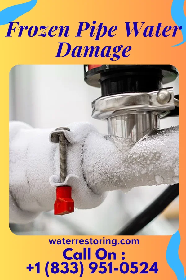 Frozen Pipe Water Damage in Whiteville, NC